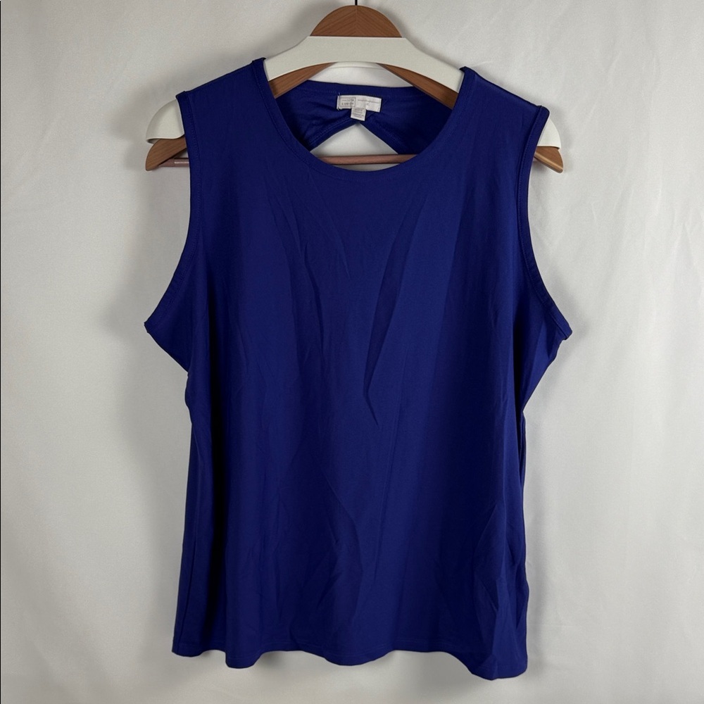 3-Pack Stylish Women's Activewear Tank Tops - Pink, Blue, and Gray - Picture 7 of 10